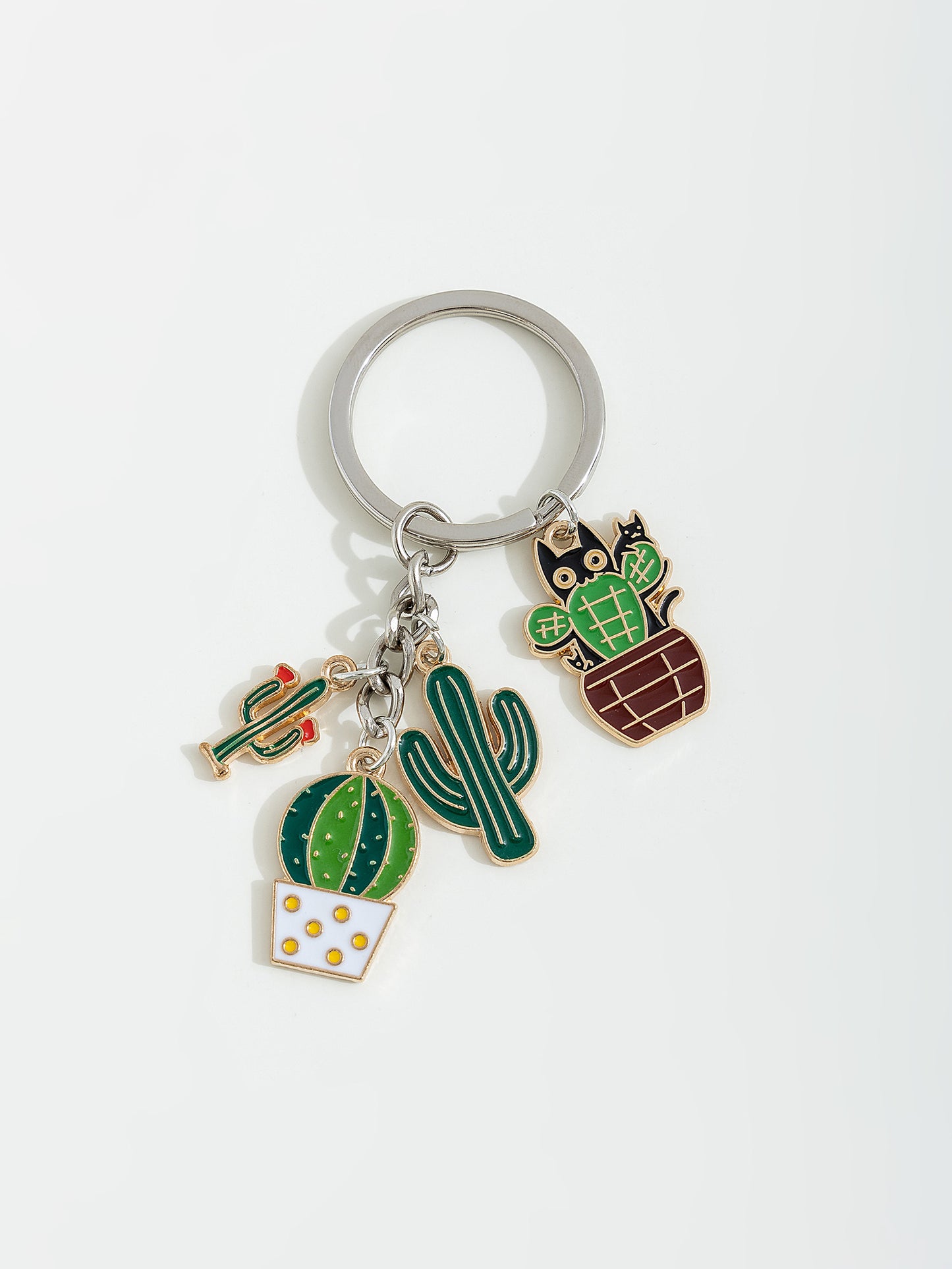 מחזיק מפתחות קקטוסים