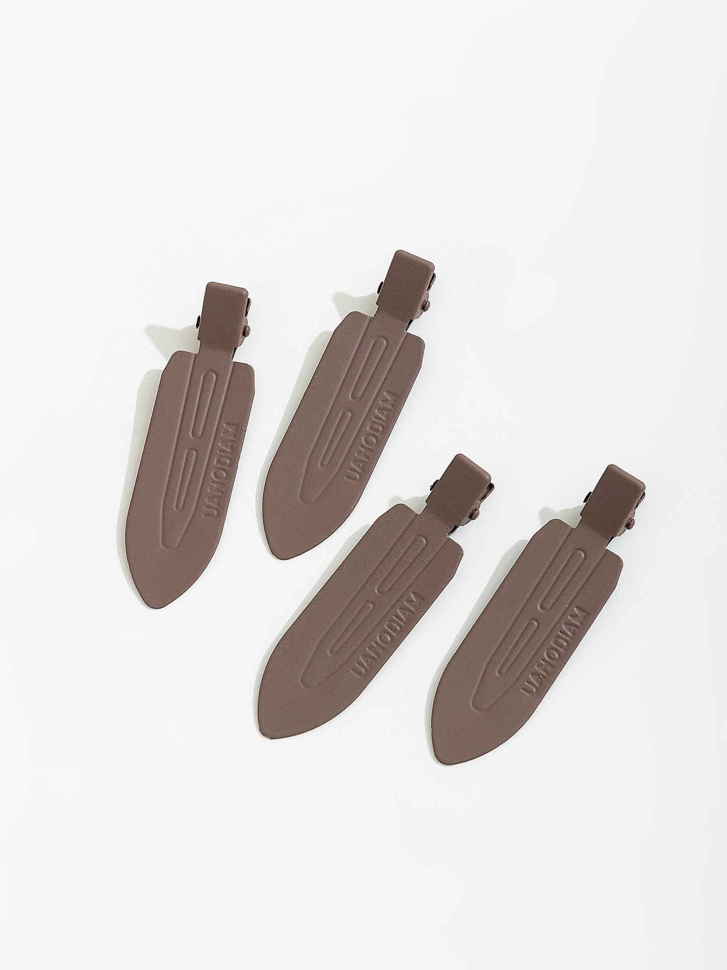 סט 4 סיכות לשיער מט