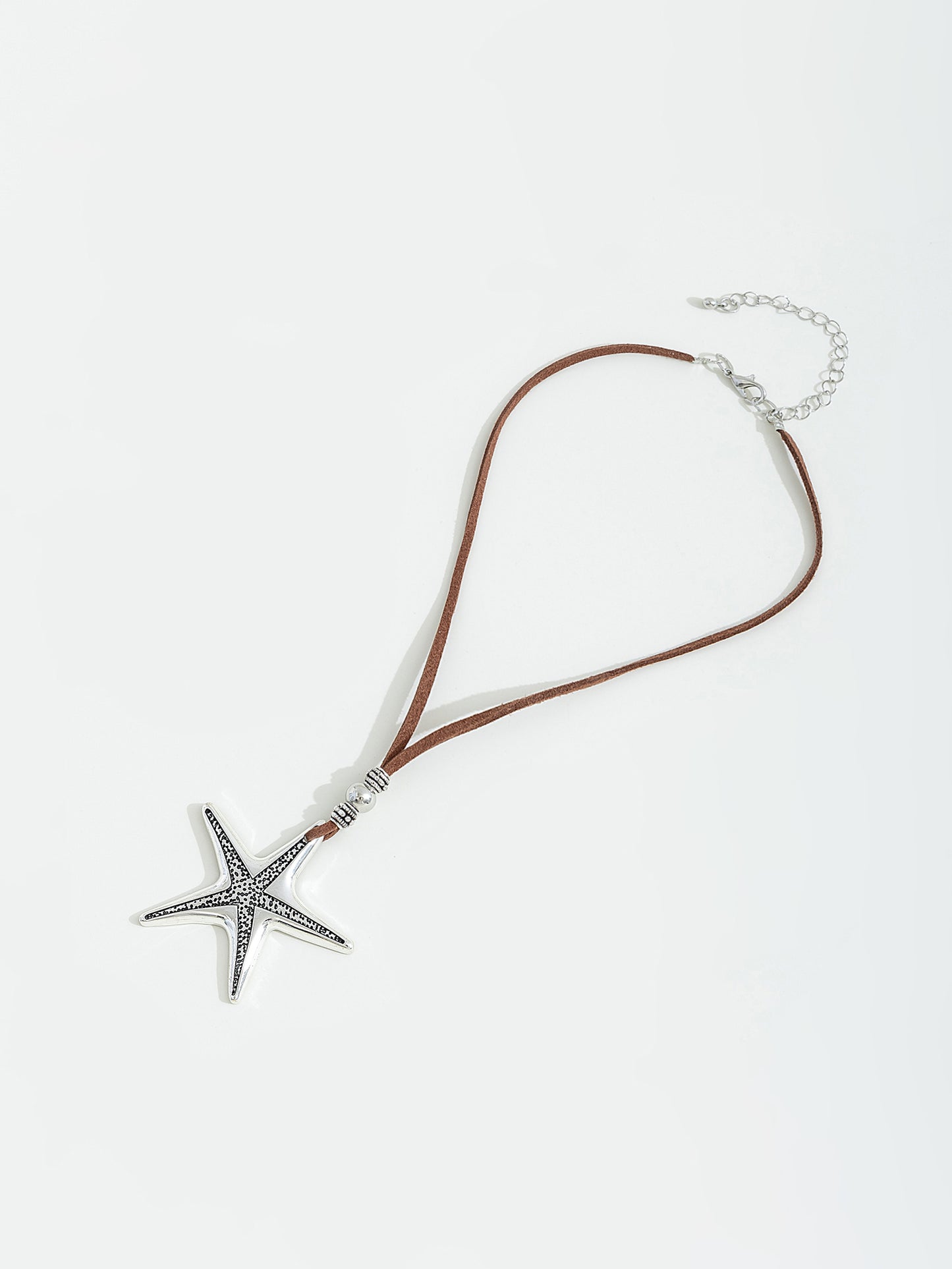 שרשרת צ'וקר תליון כוכב ים