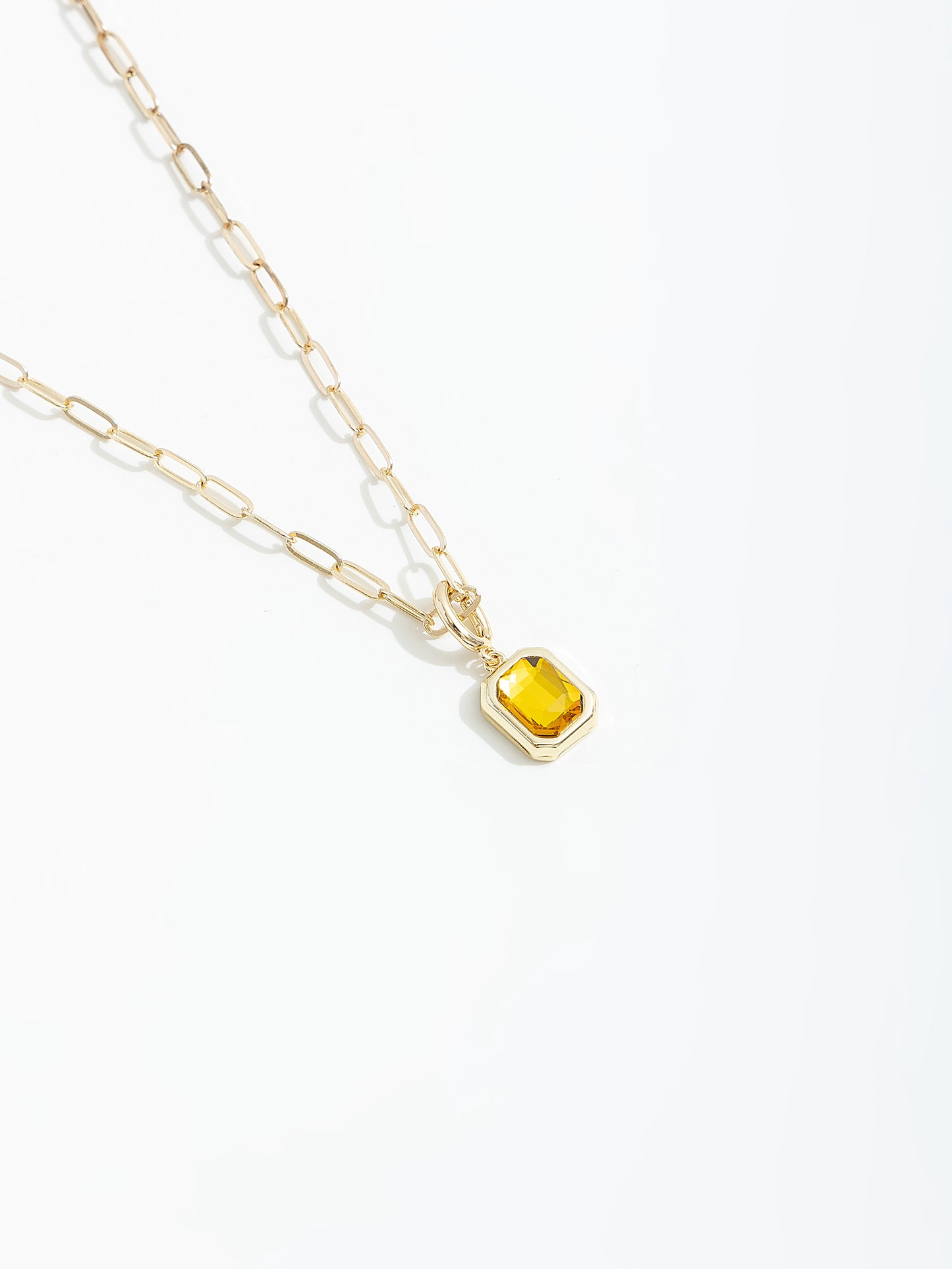 שרשרת וינטאג' בשילוב אבן