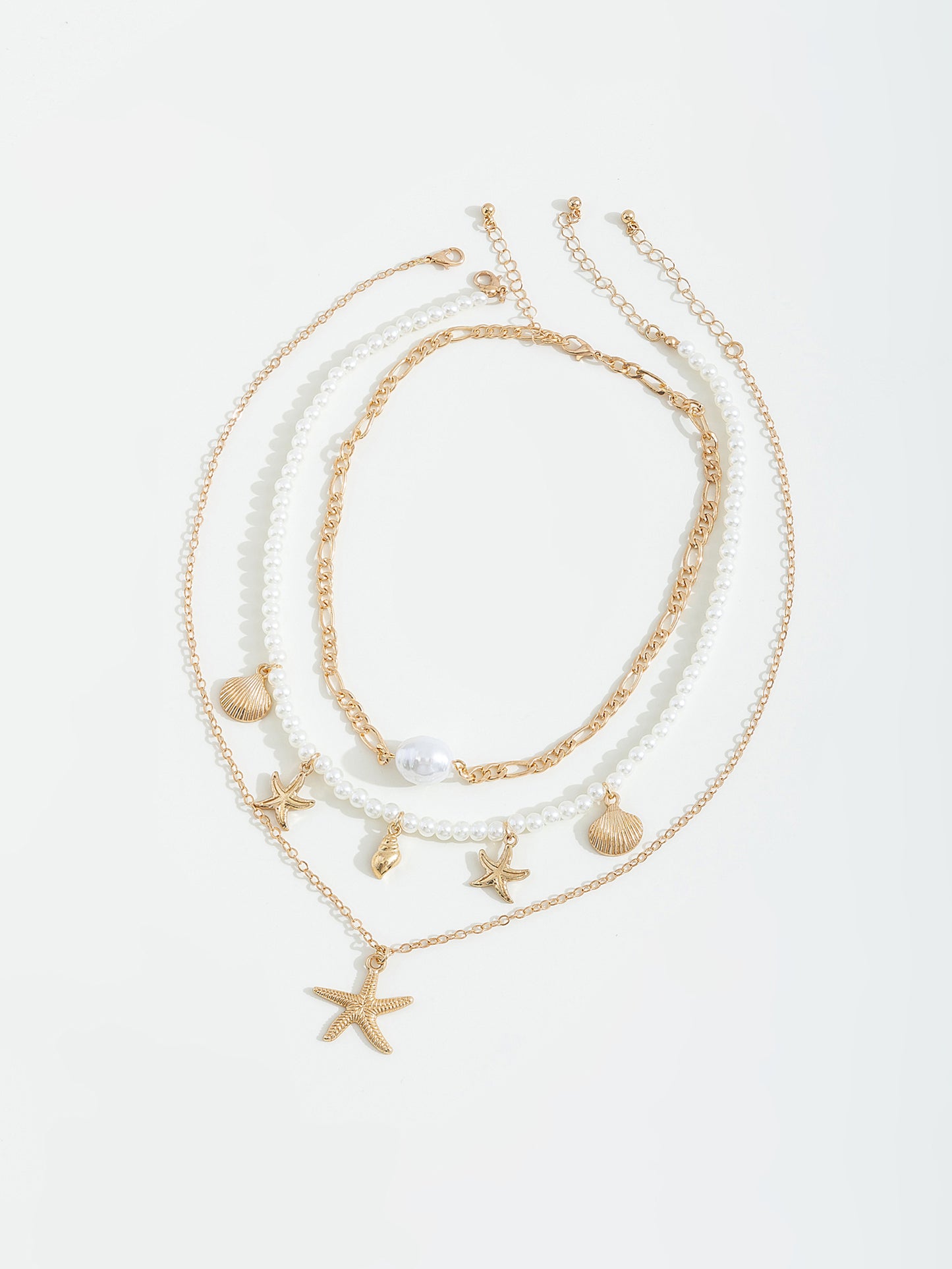 סט 3 שרשראות