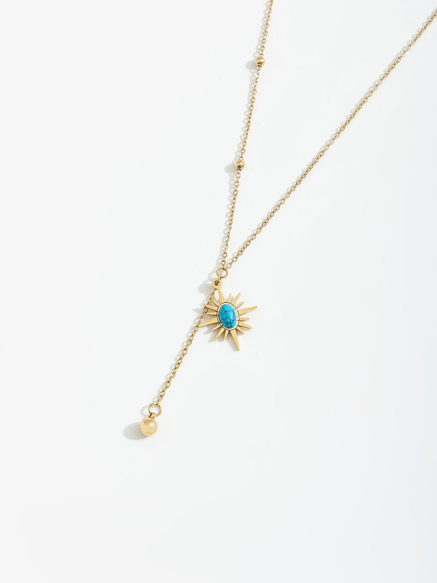 שרשרת בשילוב אבן