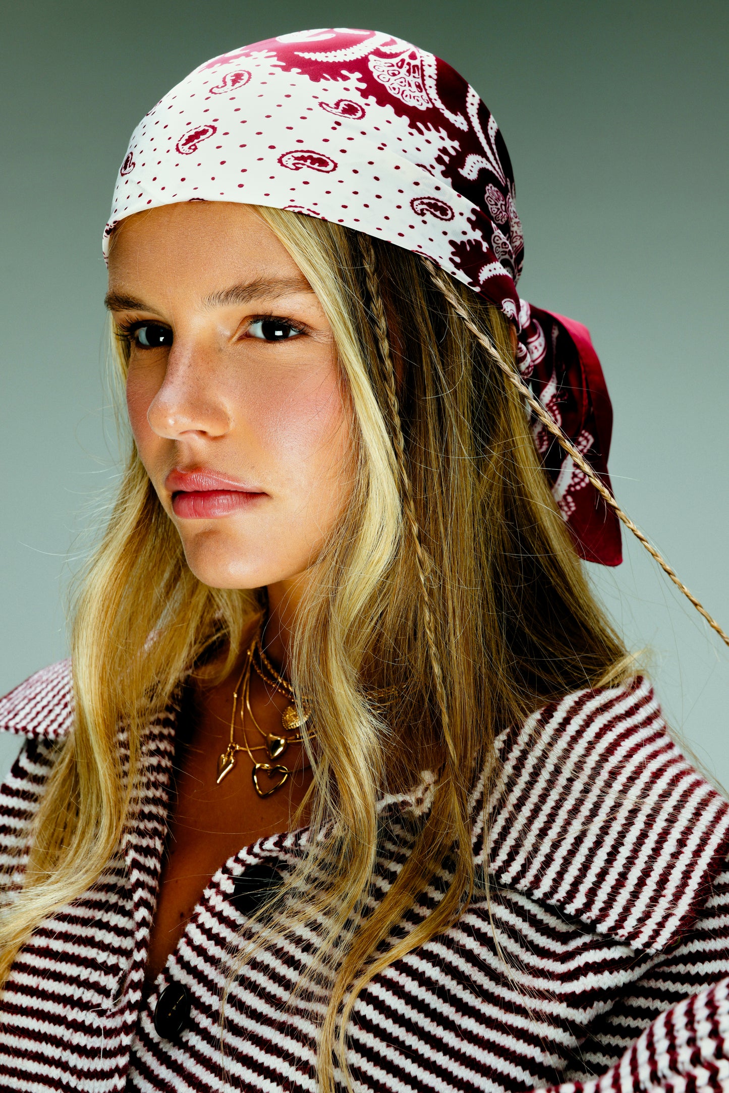 מטפחת בנדנה דמוי משי