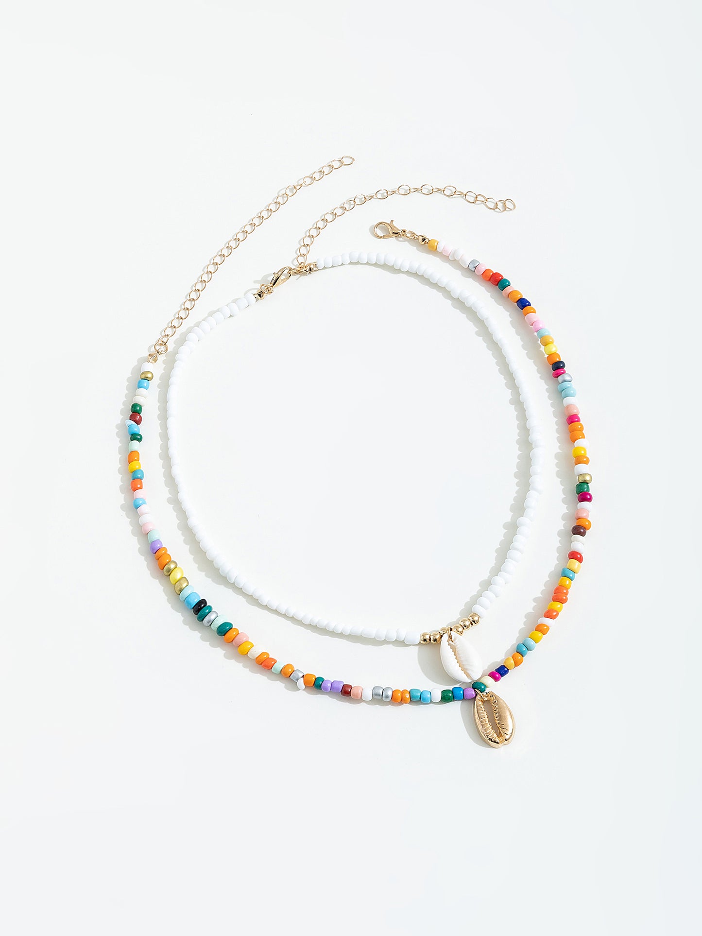 סט שרשראות קונכיה