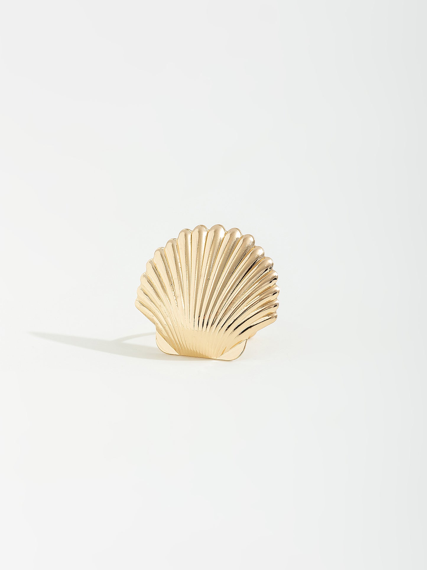 עגיל קליפס צדפה