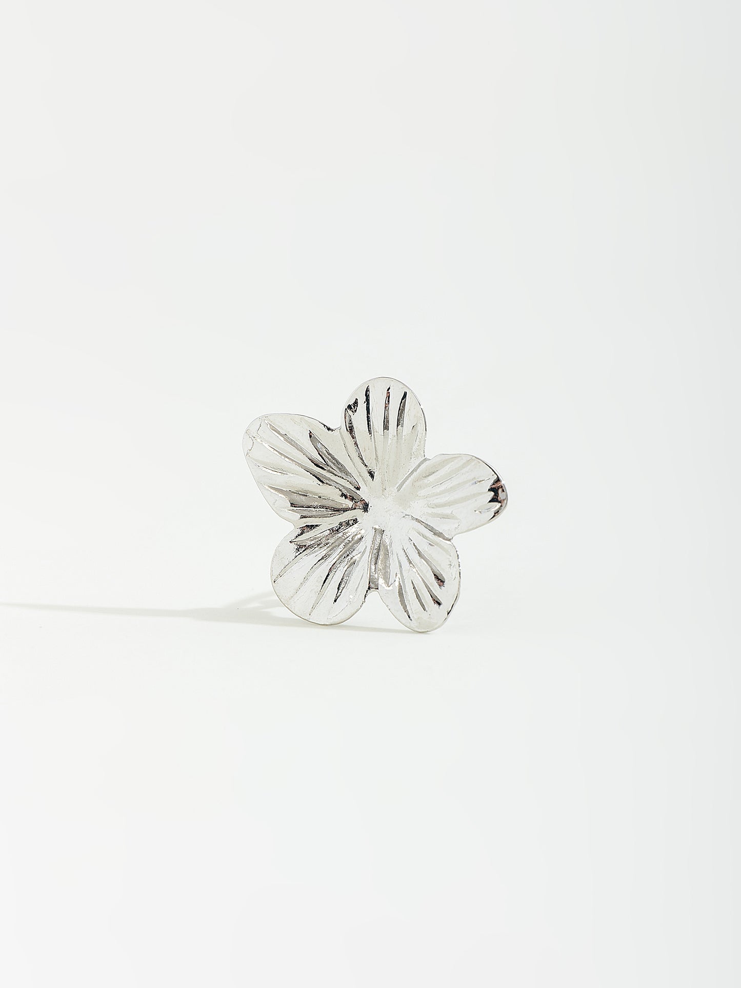 עגיל קליפס פרח