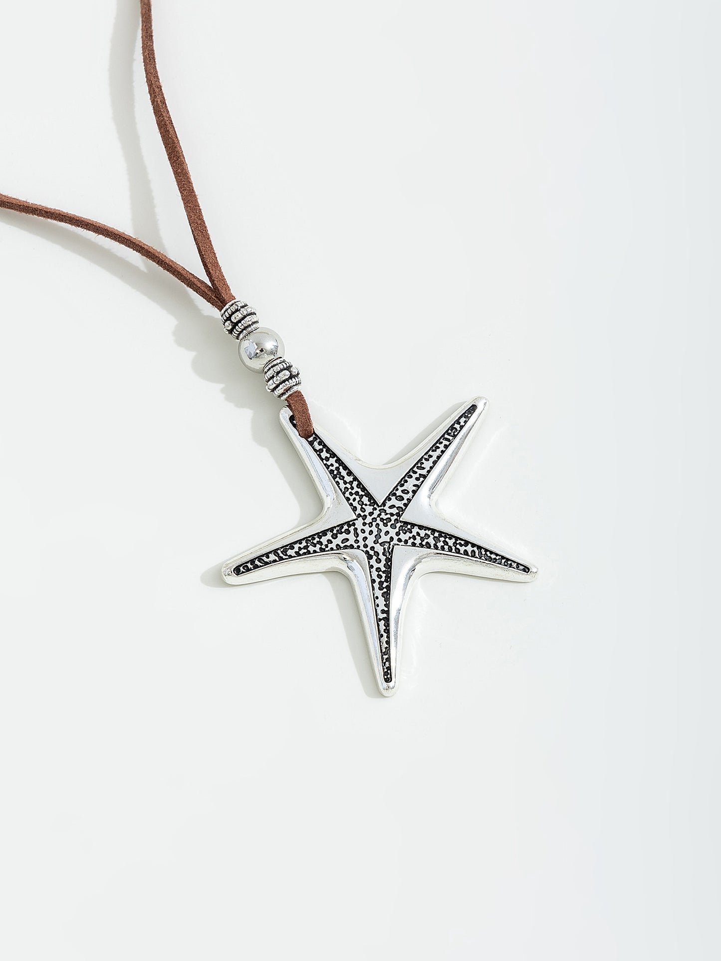 שרשרת צ'וקר תליון כוכב ים