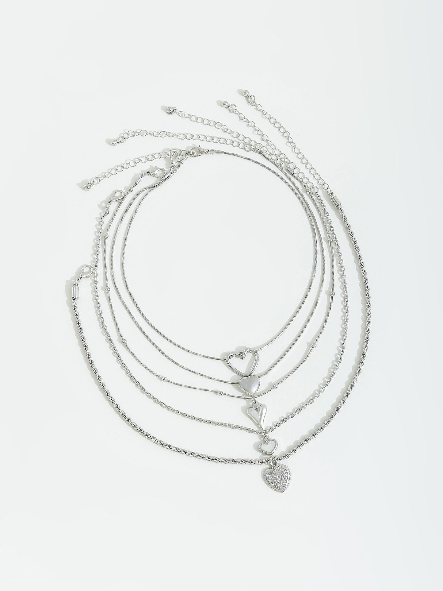 סט שרשראות צמודות