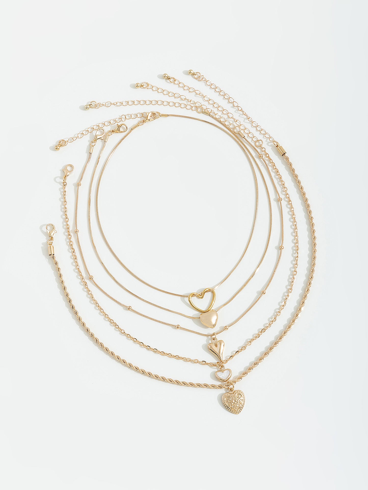 סט שרשראות צמודות