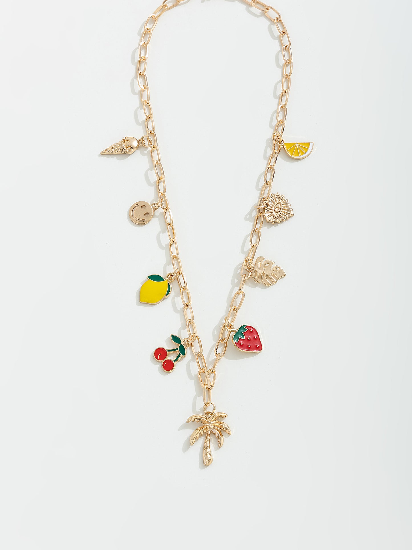 שרשרת תליונים בשילוב פירות