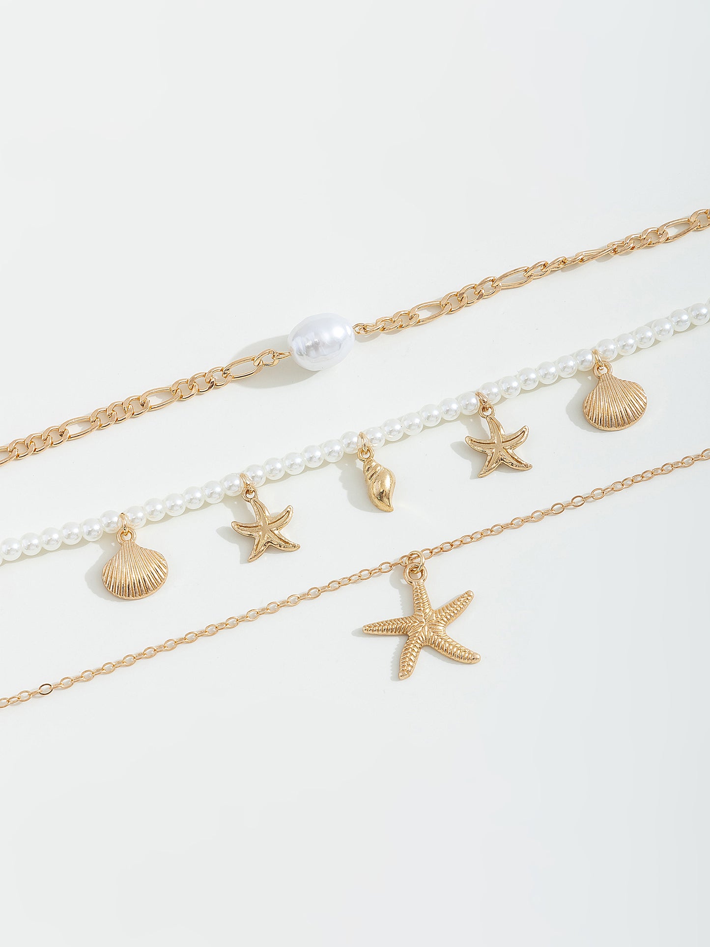 סט 3 שרשראות