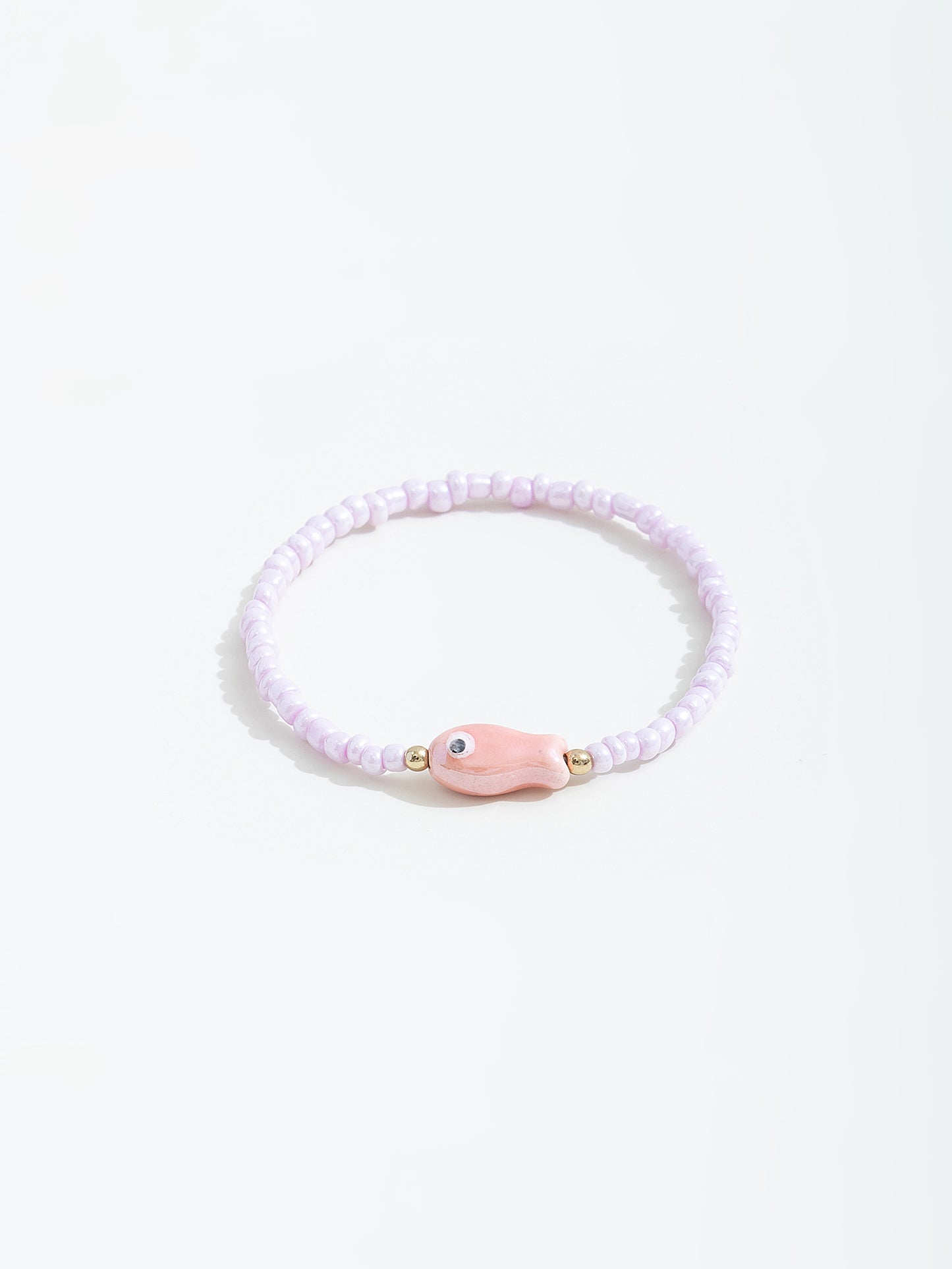 צמיד חרוזים דג