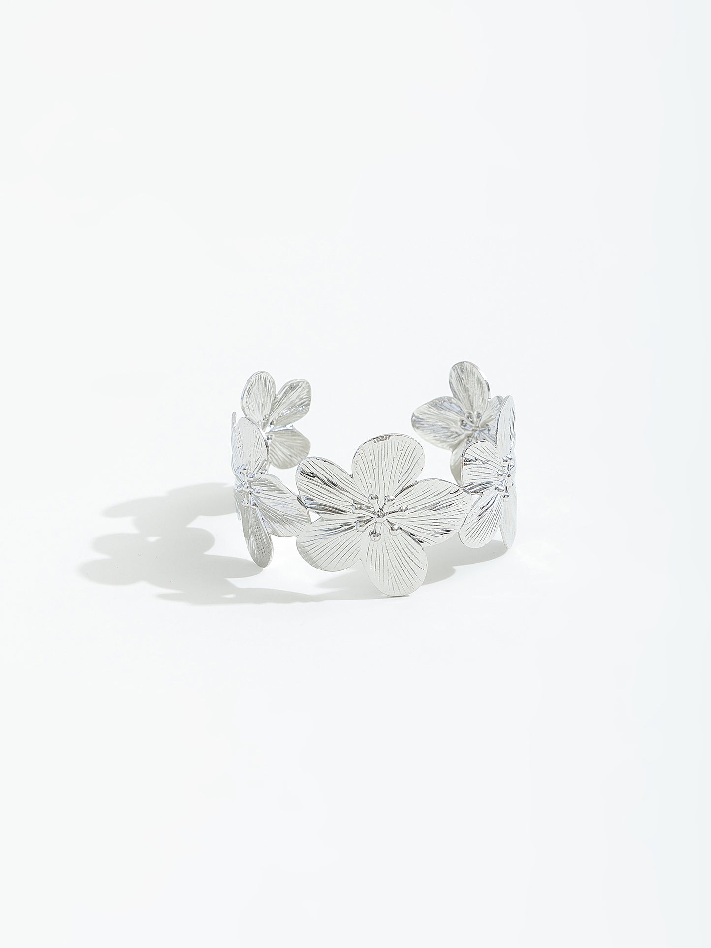 צמיד פתוח פרחים