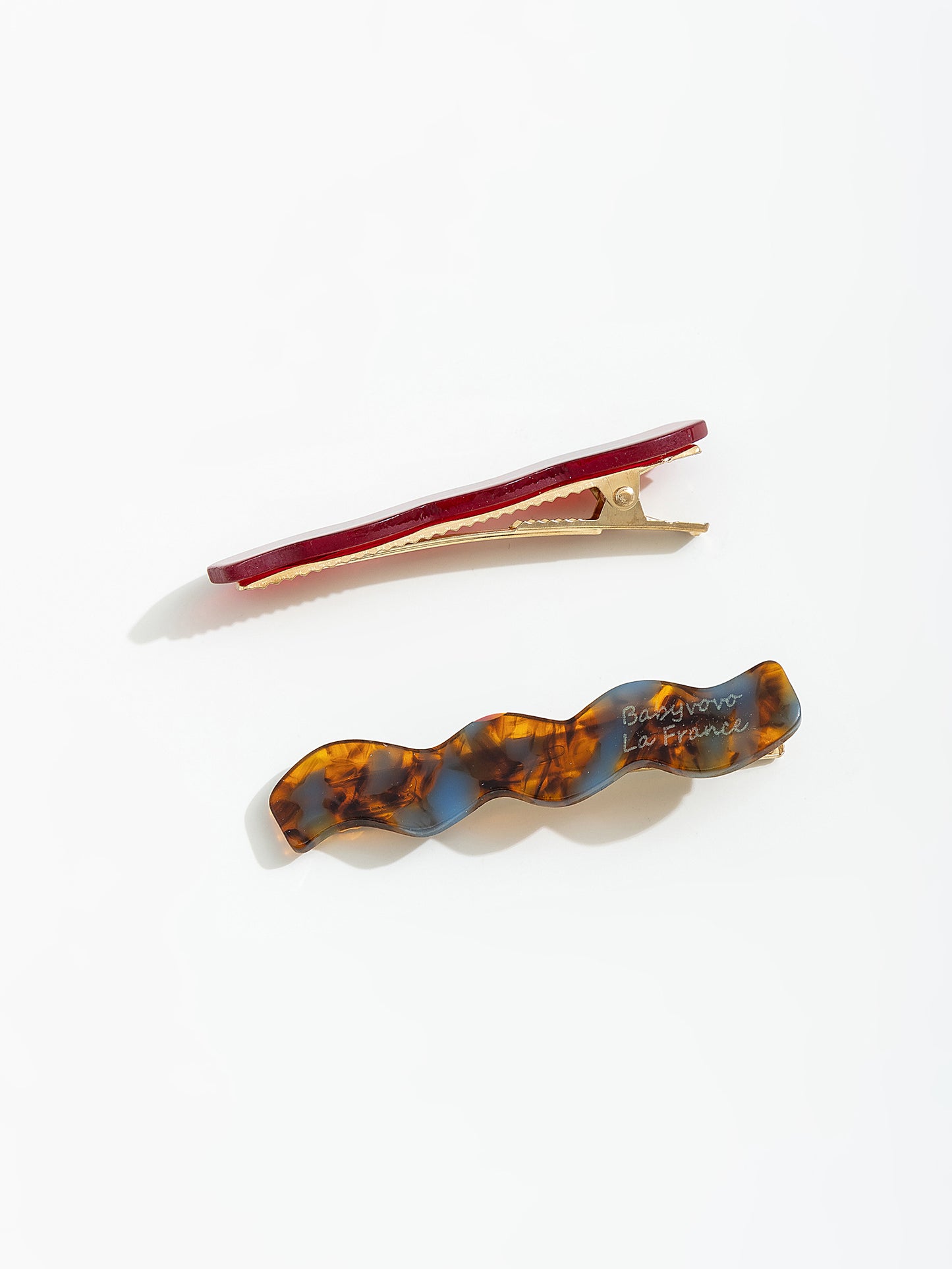 זוג סיכות לשיער גלים