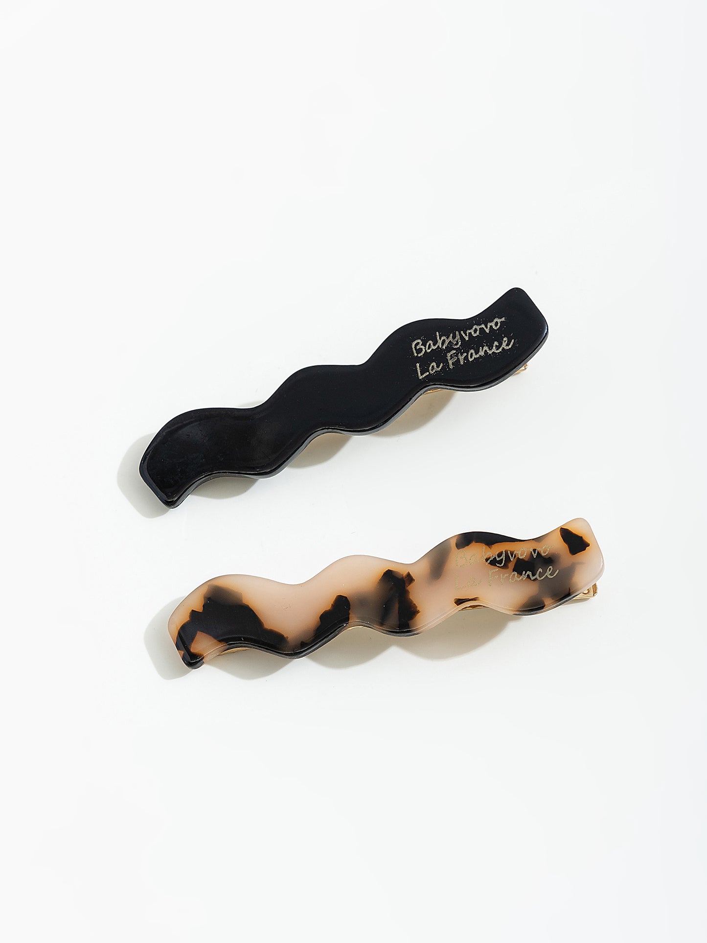 זוג סיכות לשיער גלים