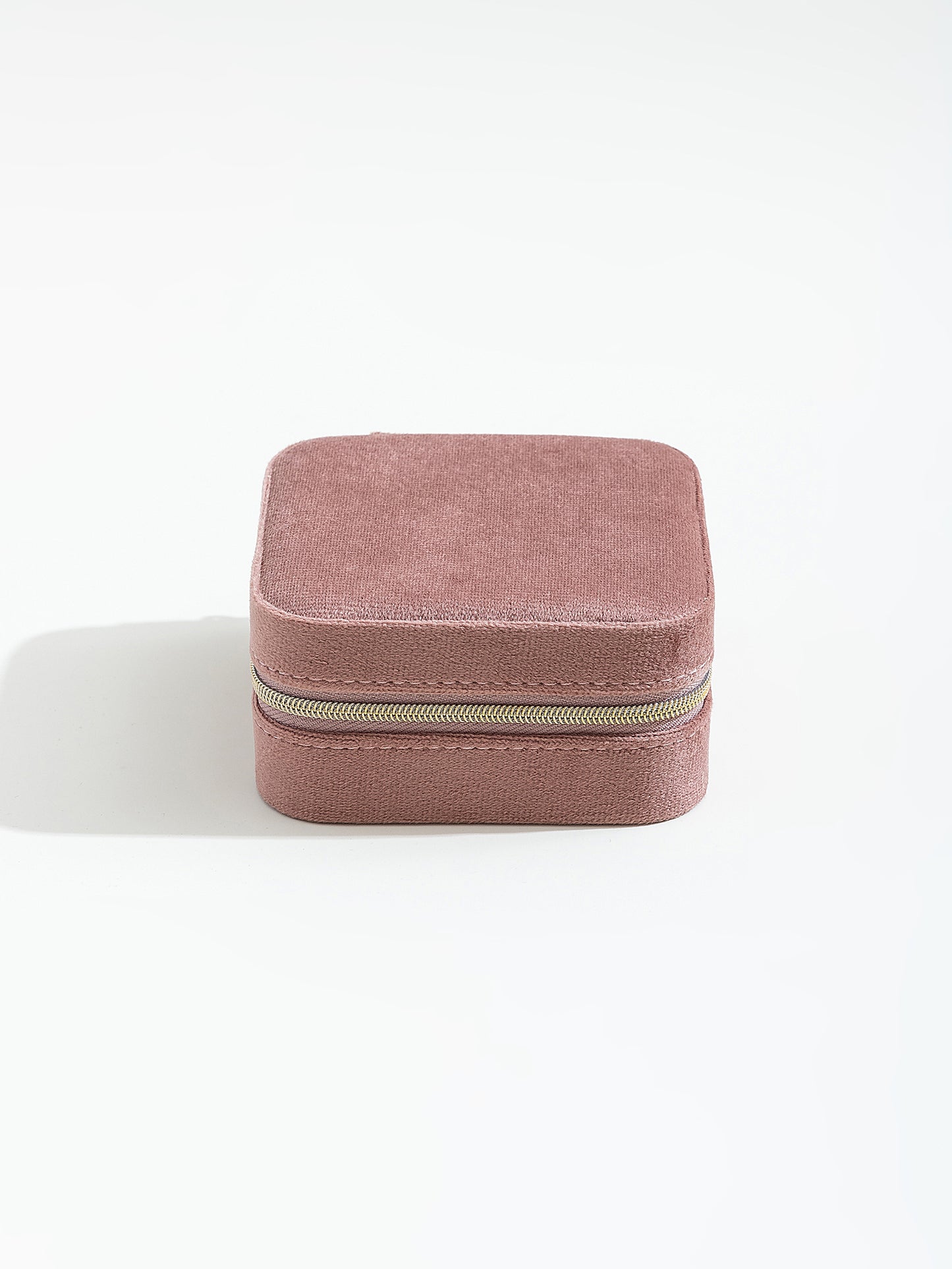 קופסת תכשיטים מקטיפה סגירת רוכסן