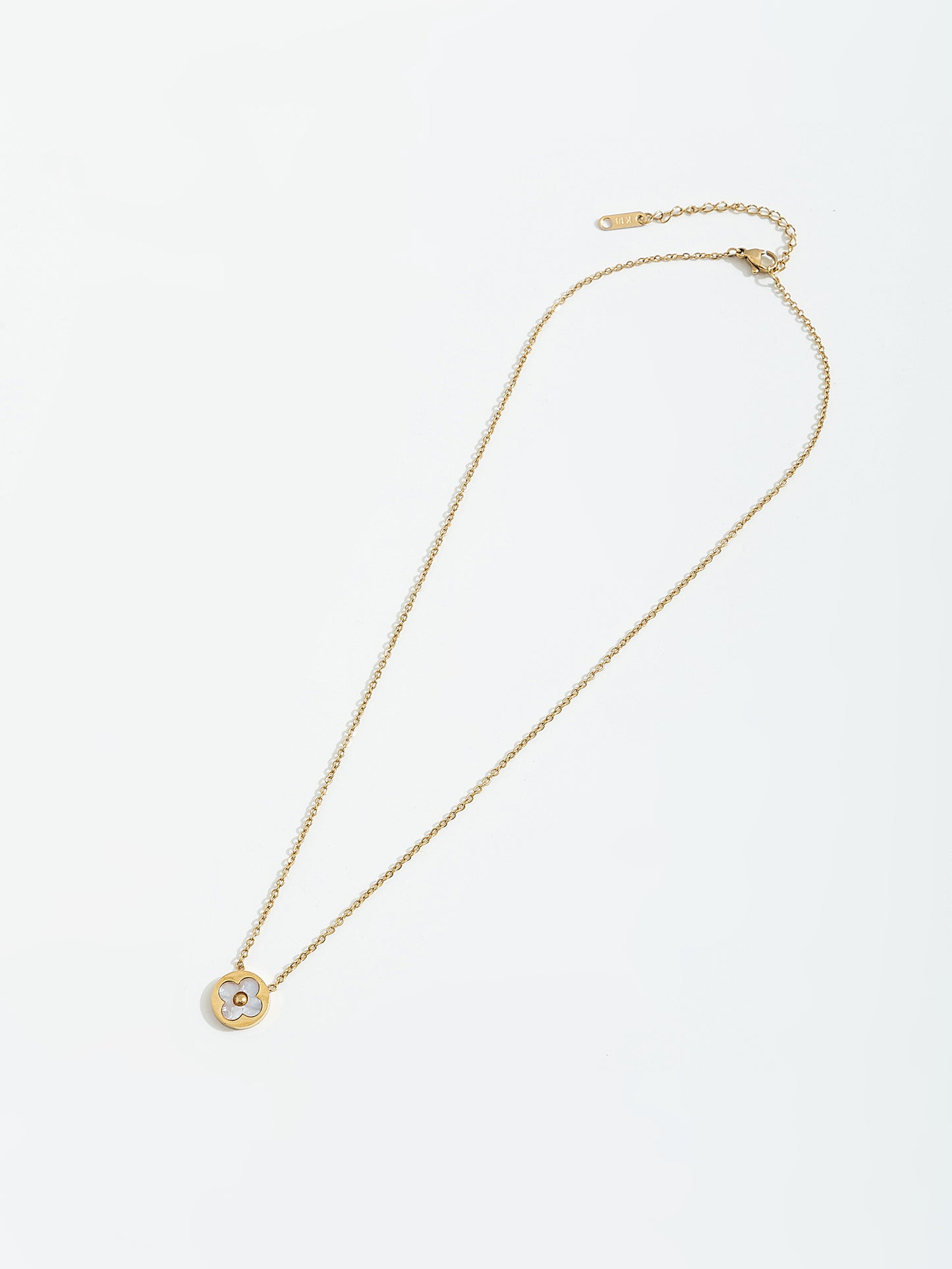 שרשרת עיגול פרח